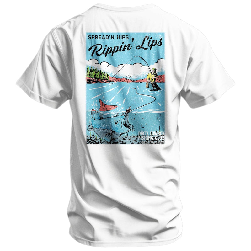 Load image into Gallery viewer, Spread&#39;n Hips, Rippin&#39; Lips Fishing Club Men&#39;s T-Shirt
