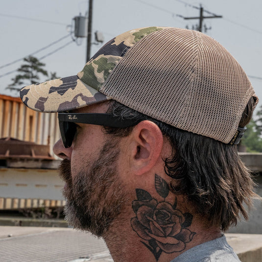 Ripstop Mesh Snapback Hat [no patch]