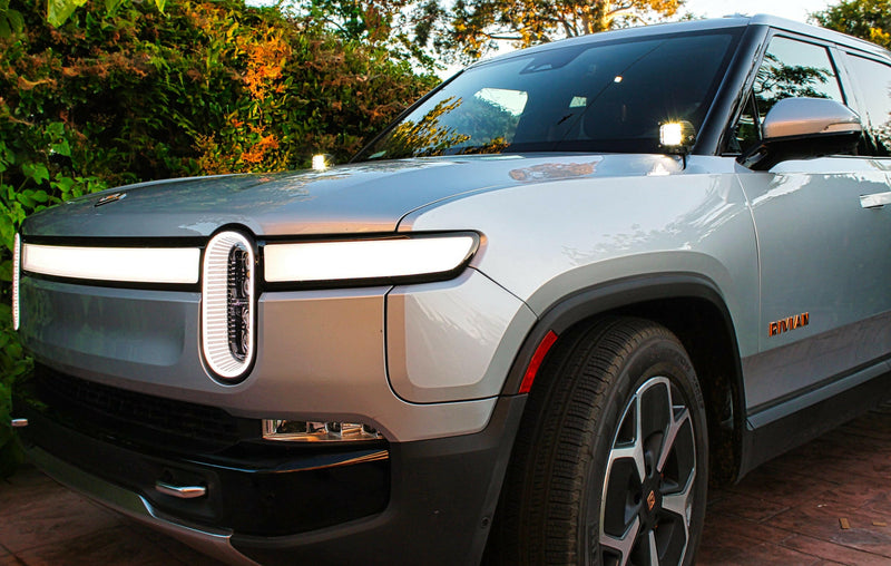 Load image into Gallery viewer, 2023+ Rivian Hood Mount/Ditch Lights
