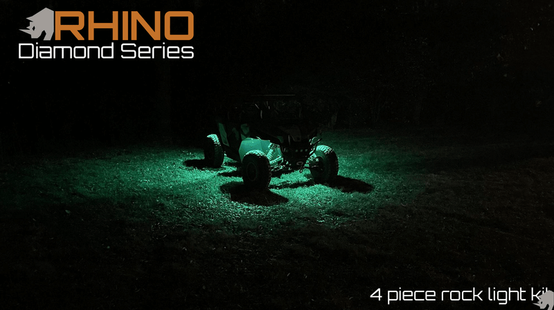 Load image into Gallery viewer, Rhino Lights Diamond Series RGB Rock Lights
