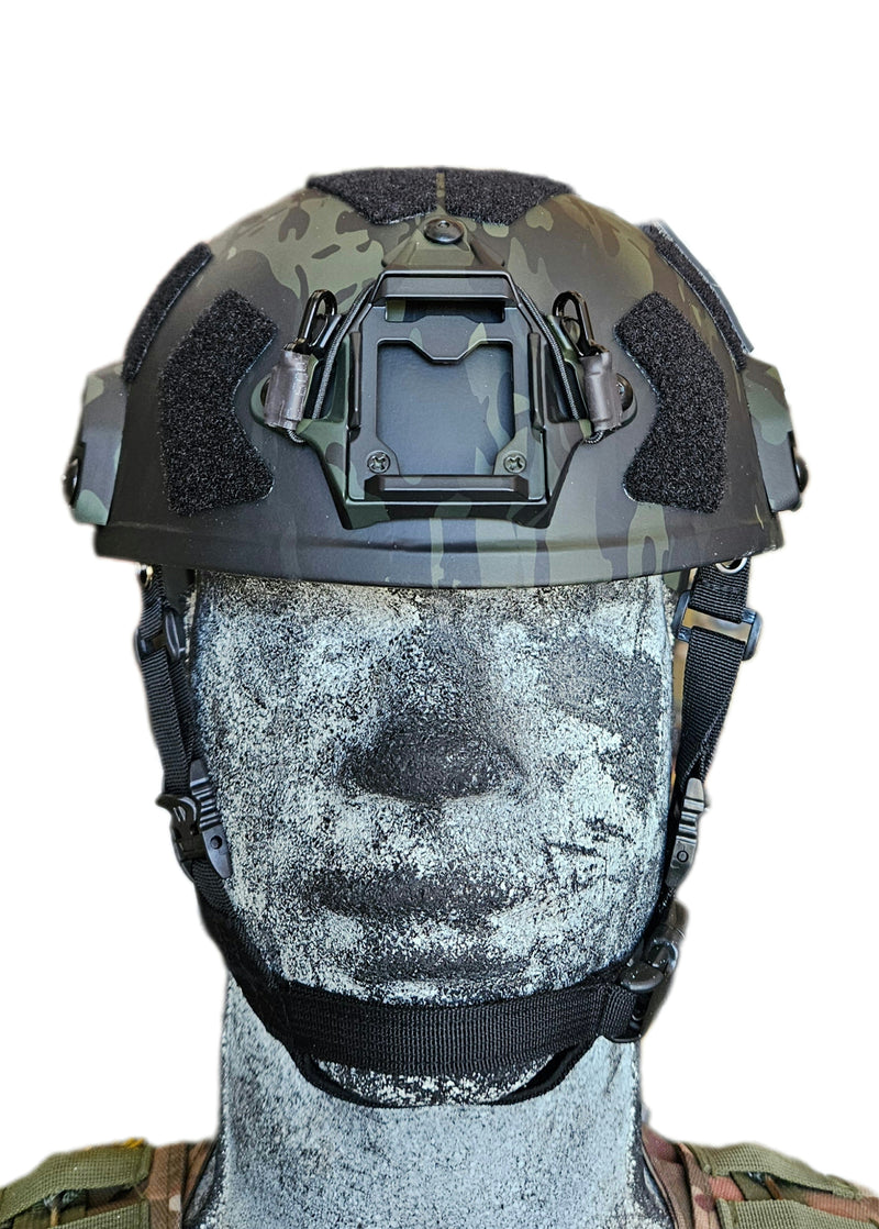 Load image into Gallery viewer, Ballistic Helmet RT2 High Cut Helmet: Tested to LEVEL IIIA (Included Arc Rails, Padding, Straps)
