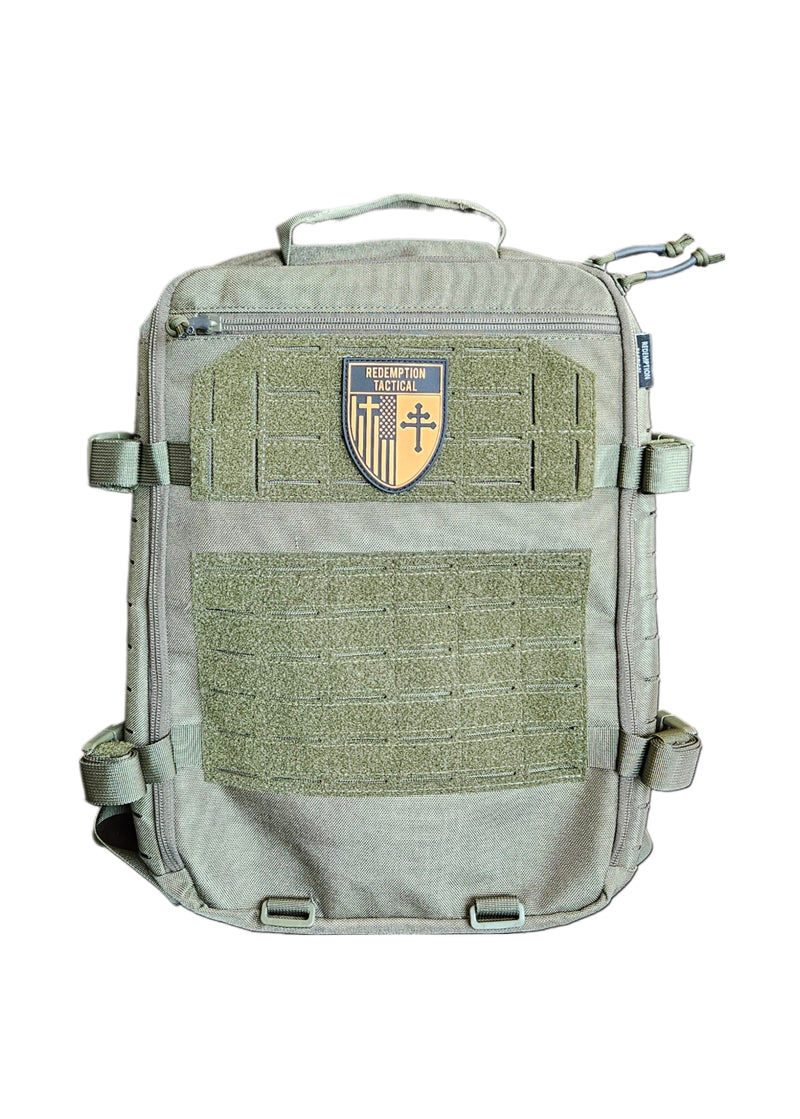 Load image into Gallery viewer, Redemption Tactical® Crusader Flatpack Plate Carrier Bag + Hydration Bladder
