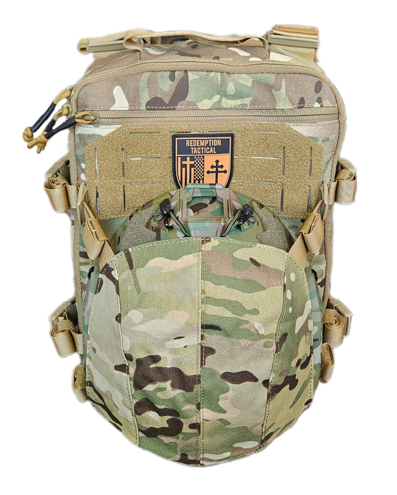 Load image into Gallery viewer, Redemption Tactical® Crusader Flatpack Plate Carrier Bag + Hydration Bladder
