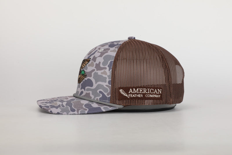 Load image into Gallery viewer, Mallard Rope Snapback Hat
