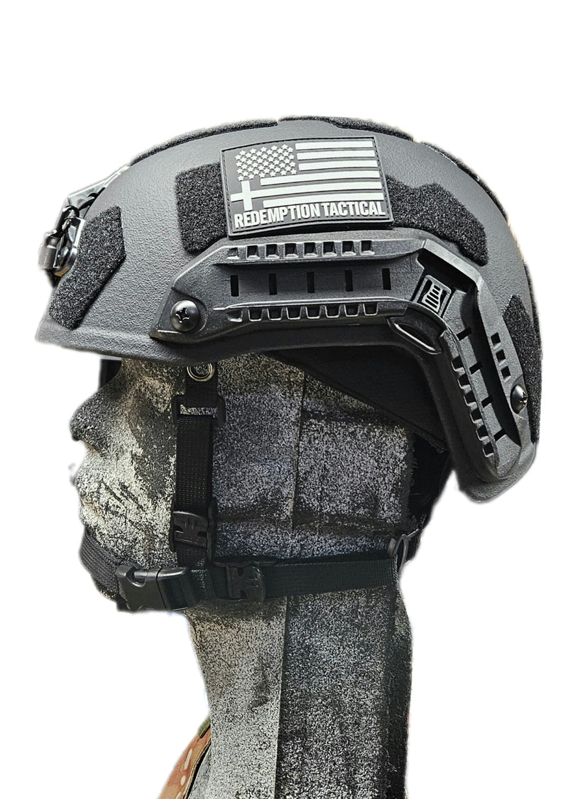 Load image into Gallery viewer, Ballistic Helmet RT2 High Cut Helmet: Tested to LEVEL IIIA (Included Arc Rails, Padding, Straps)
