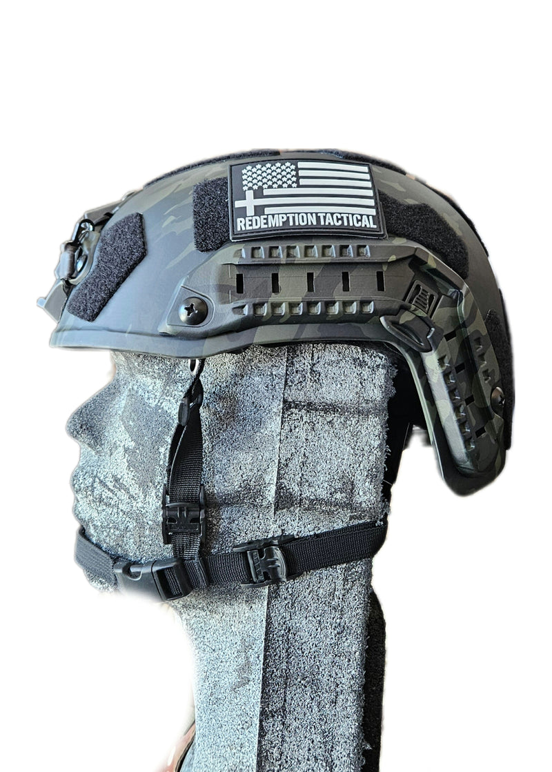 Load image into Gallery viewer, Ballistic Helmet RT2 High Cut Helmet: Tested to LEVEL IIIA (Included Arc Rails, Padding, Straps)
