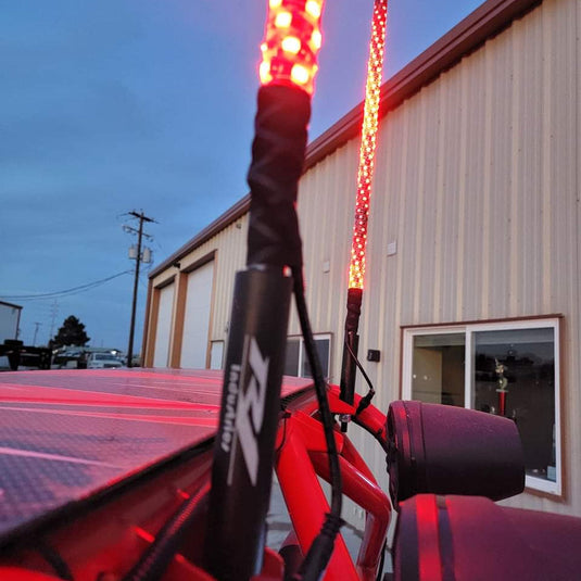 Pro Series LED Light Whips with Bluetooth & Remote - R1 Industries