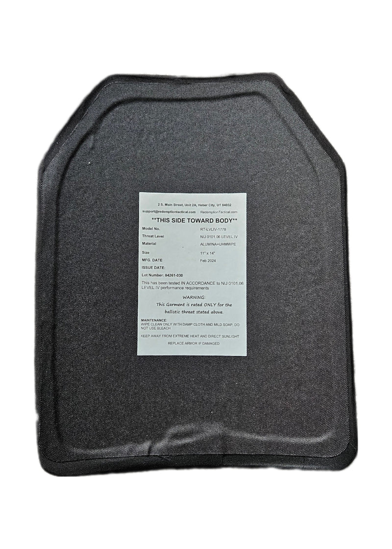 Load image into Gallery viewer, BIG BOY Crusader 2.0 XL Armor COMBO PACKAGE LIGHTWEIGHT LEVEL IV (2) XL Ceramic Front/Back Plates
