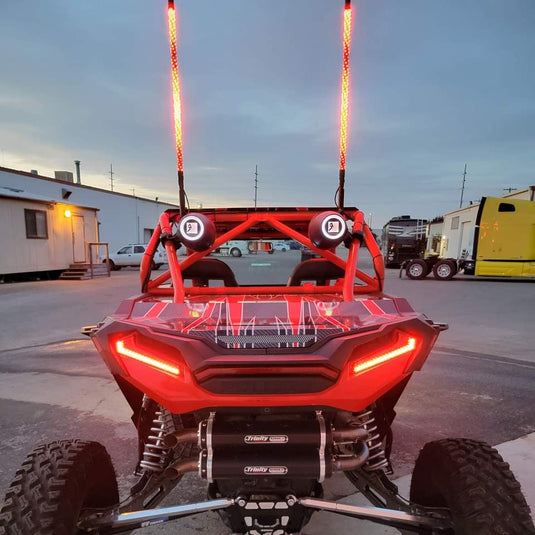 Pro Series LED Light Whips with Bluetooth & Remote - R1 Industries
