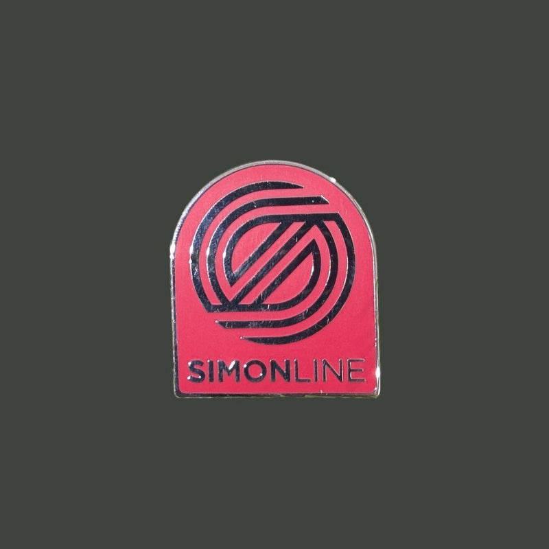 Load image into Gallery viewer, SimonLine Icon Pin - Simon Lizotte
