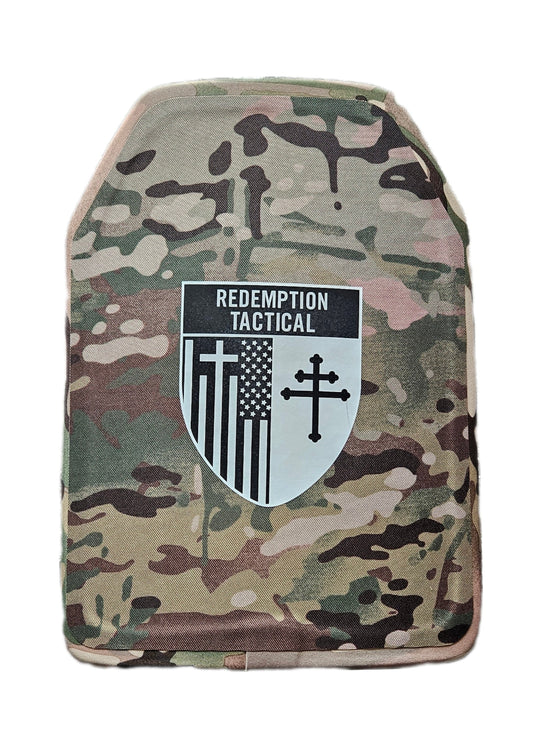 BIG BOY Crusader 2.0 XL Armor COMBO PACKAGE LIGHTWEIGHT LEVEL IV (2) XL Ceramic Front/Back Plates