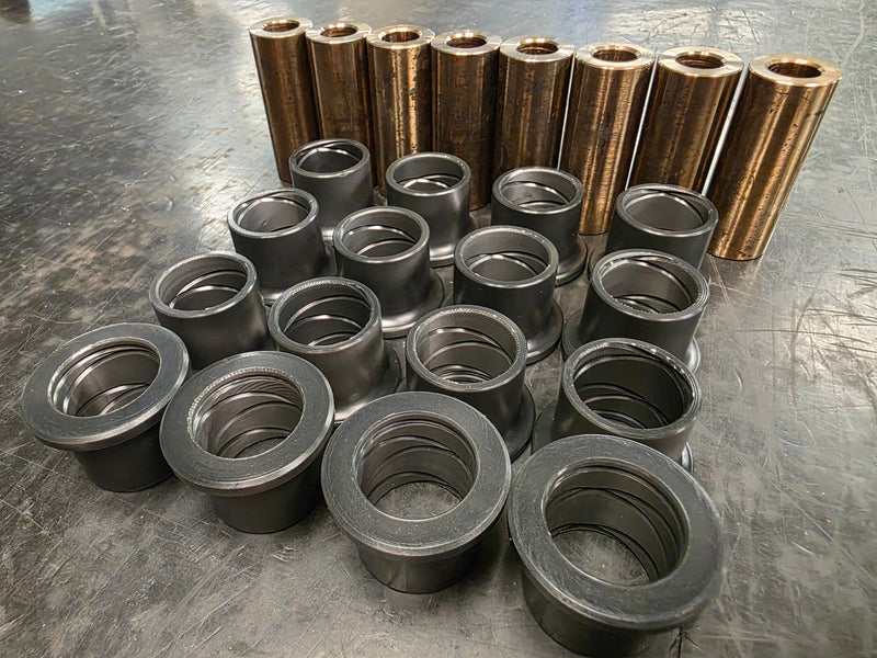 Load image into Gallery viewer, Maverick X3 Front A Arm Bushing Pins and Bushings, Full Set
