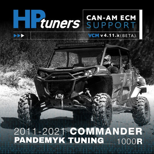 Pandemyk Performance Stage 3 ECM Tuning for 2011-2021 Can-Am Commander w/ HP Tuners