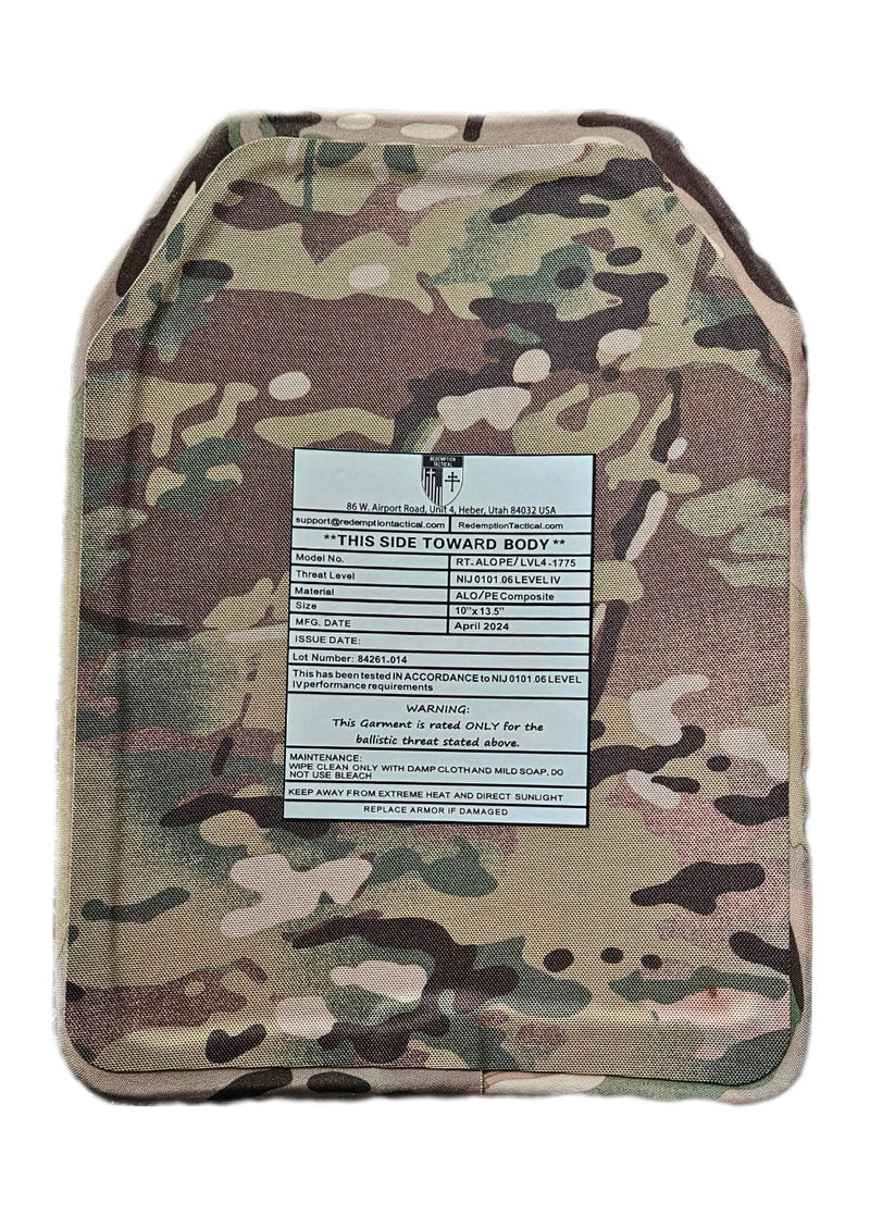 Load image into Gallery viewer, BIG BOY Crusader 2.0 XL Armor COMBO PACKAGE LIGHTWEIGHT LEVEL IV (2) XL Ceramic Front/Back Plates
