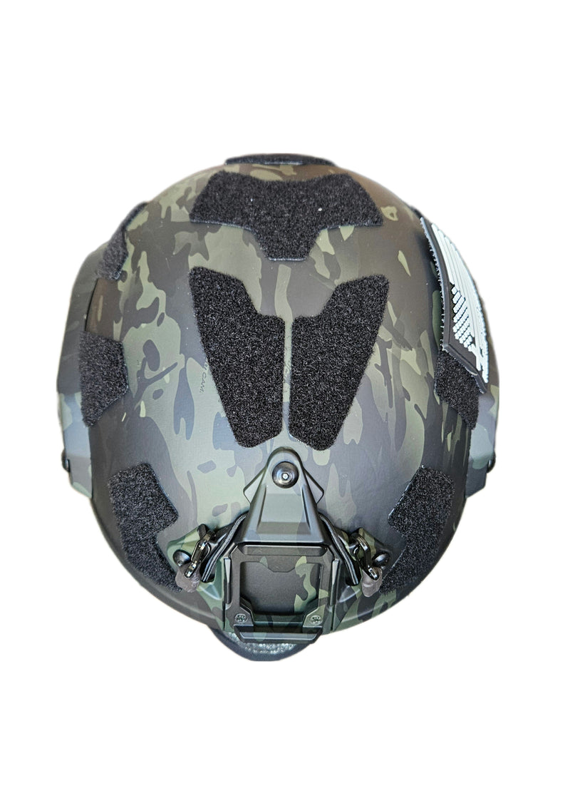 Load image into Gallery viewer, Ballistic Helmet RT2 High Cut Helmet: Tested to LEVEL IIIA (Included Arc Rails, Padding, Straps)
