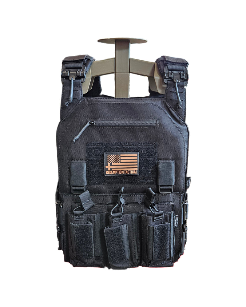 Load image into Gallery viewer, Redemption Tactical® "CRUSADER 2.0 XL” V4 Plate Carrier Vest with Side Cummerbund
