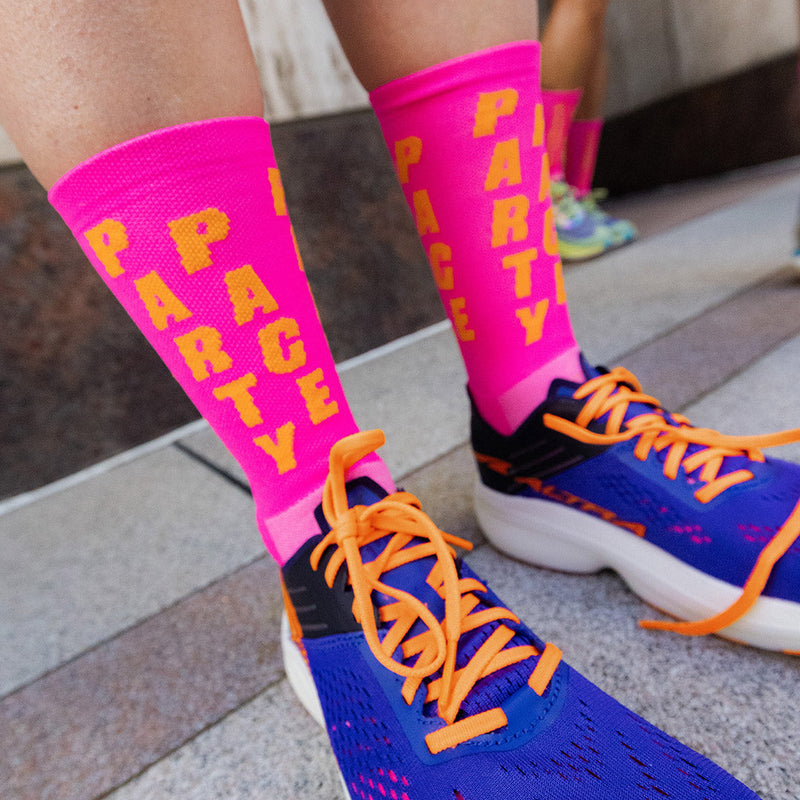 Load image into Gallery viewer, Marathon Sock: Party Pace
