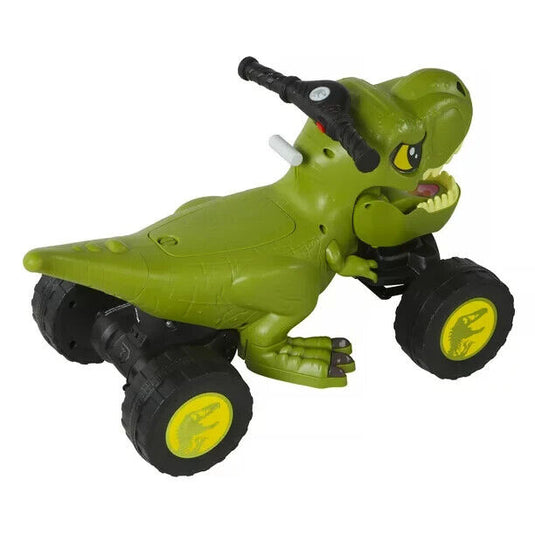 Roar into Fun with the T-Rex Ride On Toy for Toddlers and Kids - Dinosaur Power Car with 4 Wheels