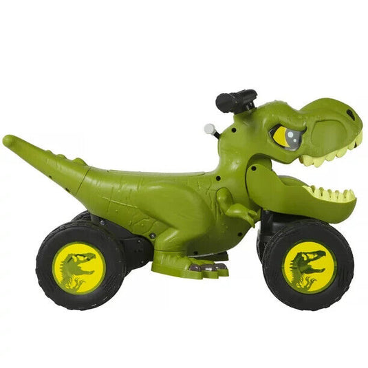 Roar into Fun with the T-Rex Ride On Toy for Toddlers and Kids - Dinosaur Power Car with 4 Wheels