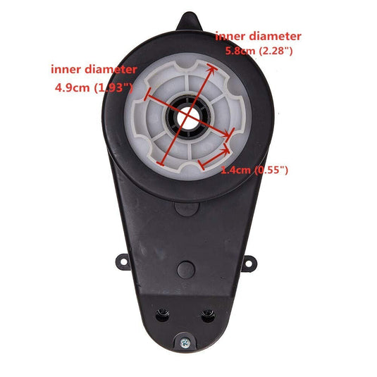 Durable 12V DC Gear Motor 40 000 RPM for Kids Ride-On Car Upgrades
