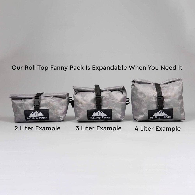 Load image into Gallery viewer, Ultralight Roll Top Fanny Pack (Dyneema Expandable)
