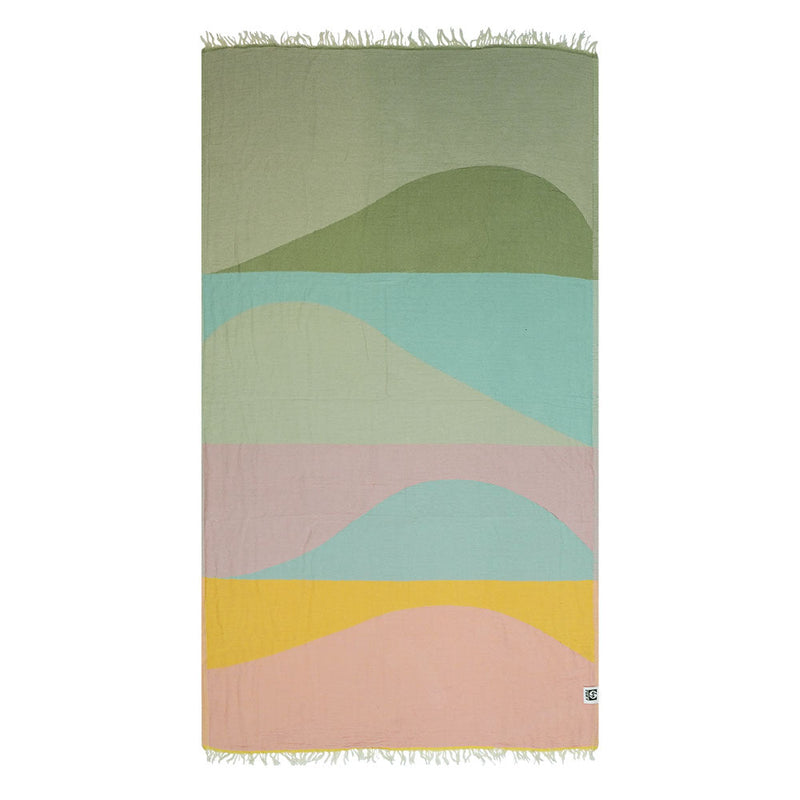 Load image into Gallery viewer, Waves - Turkish Beach Towel
