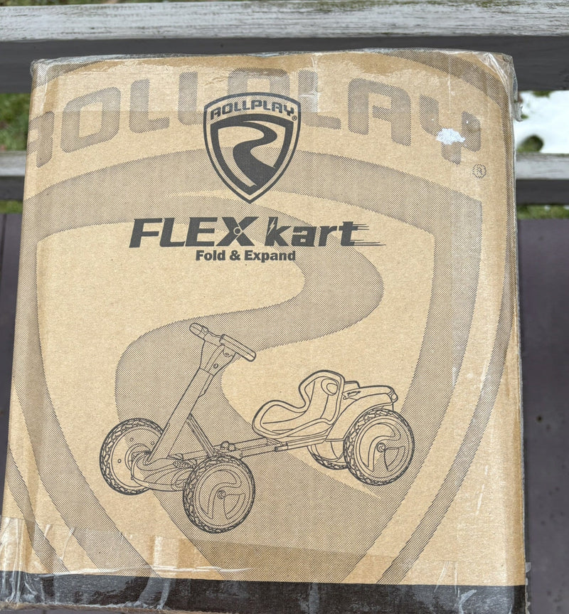 Load image into Gallery viewer, Foldable Rechargeable 6-Volt FLEX Ride-On Kart Toy Vehicle with Music
