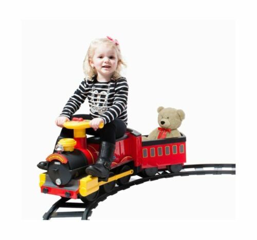 Rollplay Steam Train 6V Battery-Powered Ride-On Toy - 7721AC