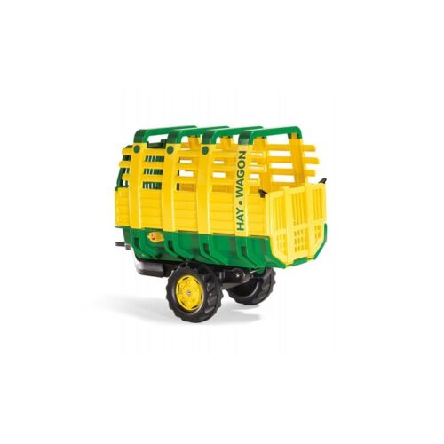 Load image into Gallery viewer, Rolly Toys Hay Wagon Trailer: The Perfect Addition to Your Farm Playset
