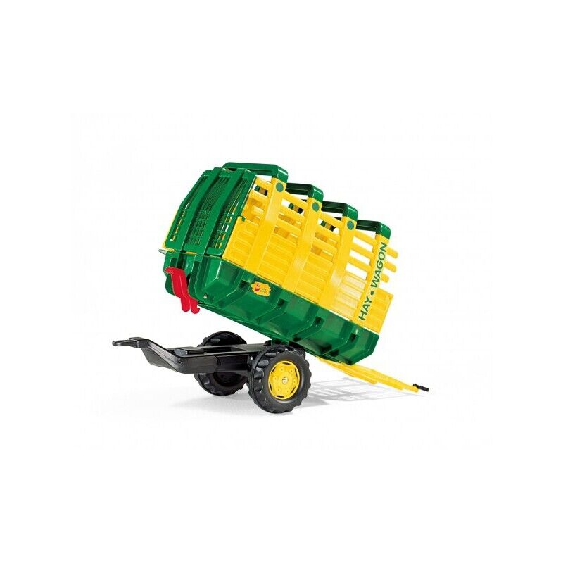 Load image into Gallery viewer, Rolly Toys Hay Wagon Trailer: The Perfect Addition to Your Farm Playset
