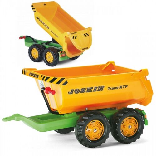 Load image into Gallery viewer, Rolly Toys Joskin Halfpipe Tipper Trailer: The Perfect Addition to Your Playtime Fun!
