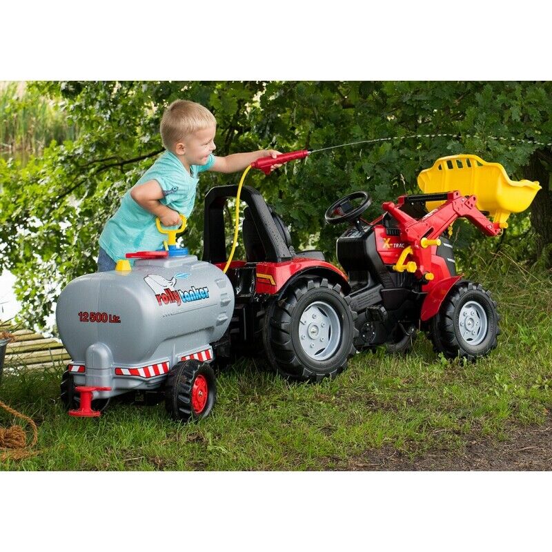 Load image into Gallery viewer, Rolly Toys Tank Trailer with Sprayer and Pump Attachment
