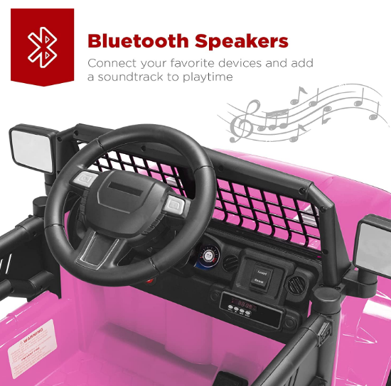 Load image into Gallery viewer, Rosa Electric Ride-On Car for Girls with Remote Control and Music - Rechargeable
