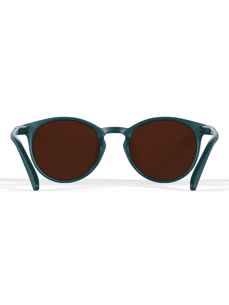 Load image into Gallery viewer, Green Round Polarized Sunglasses - UV400 for Men &amp; Women
