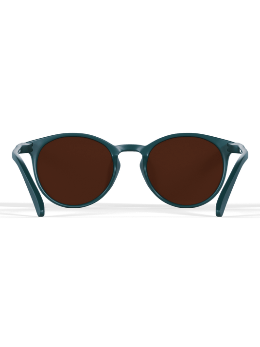 Green Round Polarized Sunglasses - UV400 for Men & Women