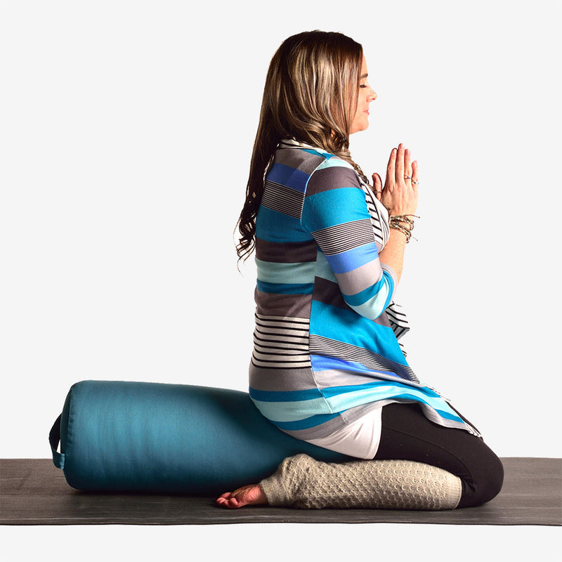 Load image into Gallery viewer, Round Yoga Bolster

