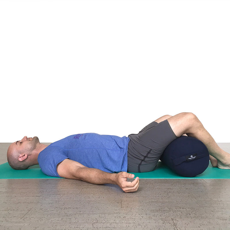 Load image into Gallery viewer, Round Yoga Bolster
