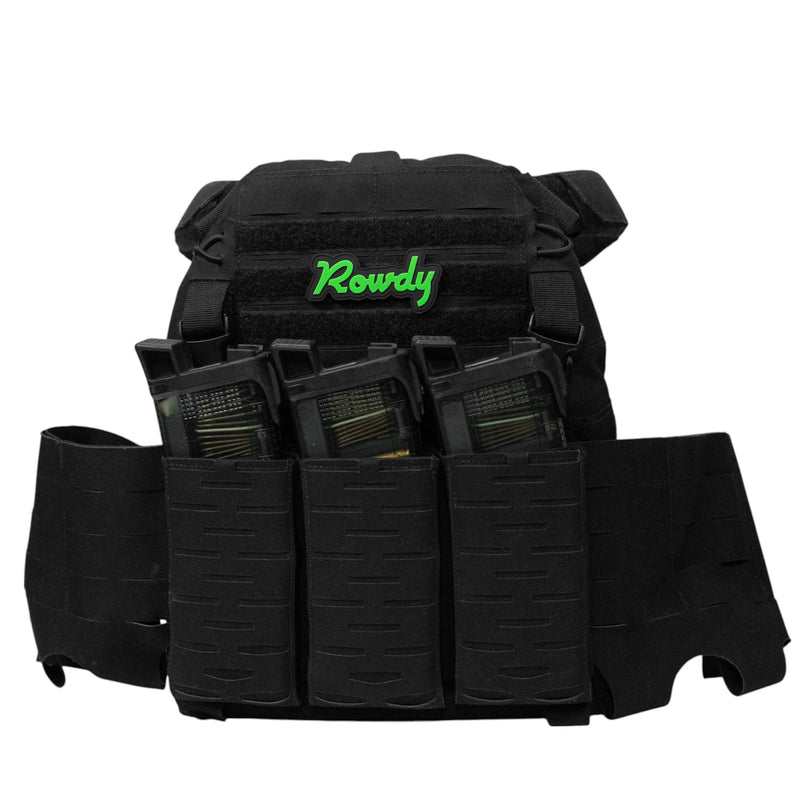 Load image into Gallery viewer, Rowdy Script PVC Velcro Patch
