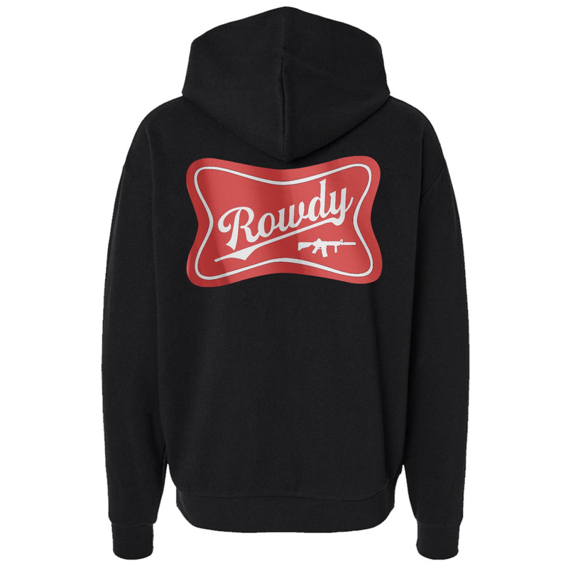 Load image into Gallery viewer, Rowdy Beer Logo Fleece Lined Hoodies
