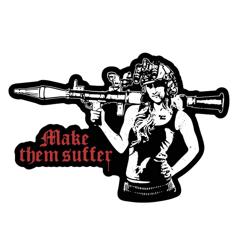 Load image into Gallery viewer, Make Them Suffer Decal
