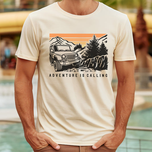 Adventure is Calling, Men's Offroading T