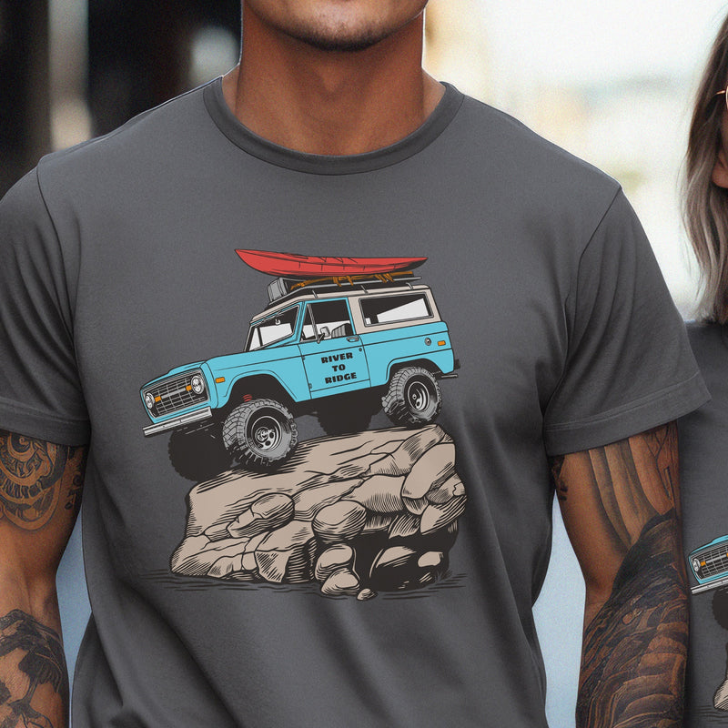 Load image into Gallery viewer, Offroad Classic Men's T Shirt, Army, Asphalt or Grey

