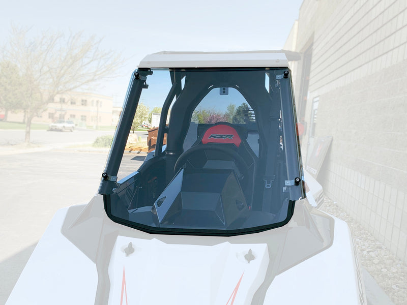 Load image into Gallery viewer, Polaris RS1 Hard Coated Full Windshield, Billet Clamps, Polycarbonate
