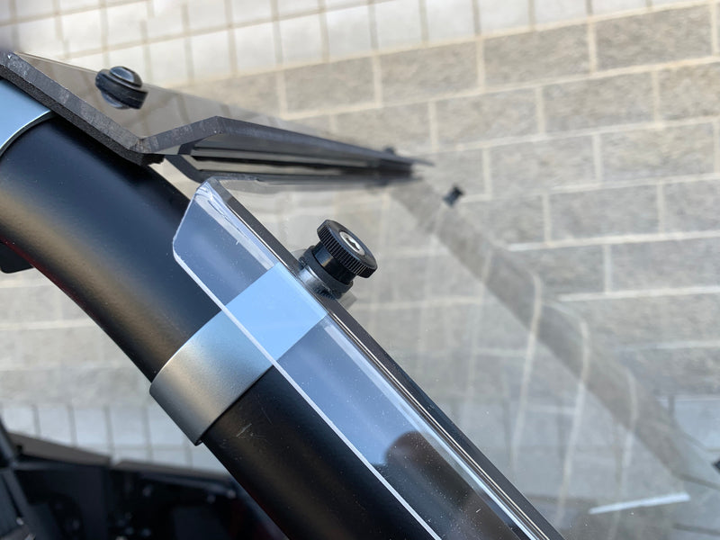 Load image into Gallery viewer, Polaris RS1 Hard Coated Full Windshield, Billet Clamps, Polycarbonate
