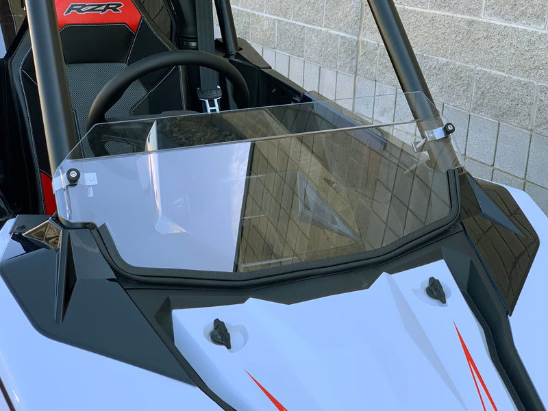 Load image into Gallery viewer, Polaris RS1 Half Windshield with Billet Clamps
