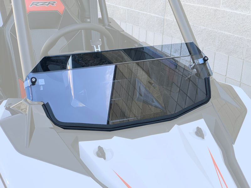 Load image into Gallery viewer, Polaris RS1 Half Windshield with Billet Clamps
