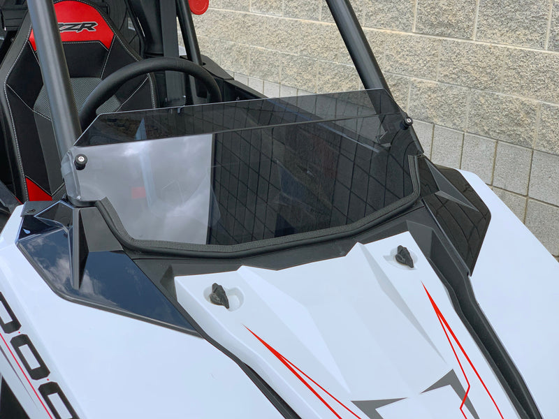 Load image into Gallery viewer, Polaris RS1 Half Windshield with Billet Clamps
