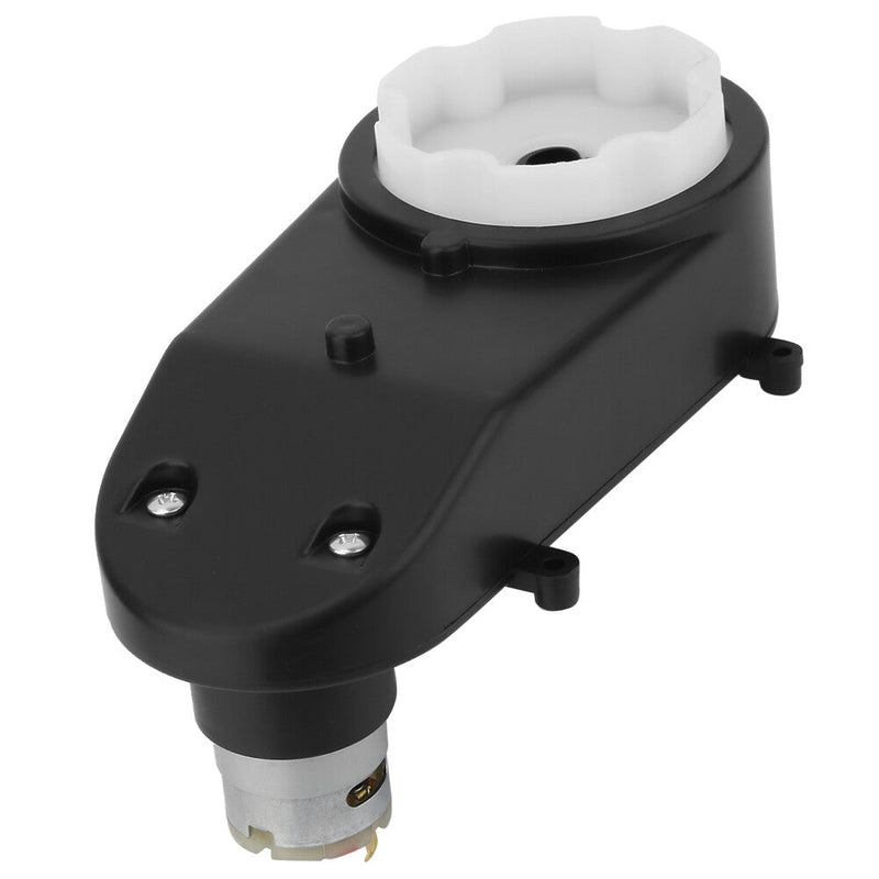 Load image into Gallery viewer, 12V RS380 Electric Motor Gearbox 5600RPM with Steering Gear for Kids&#39; Toy Car
