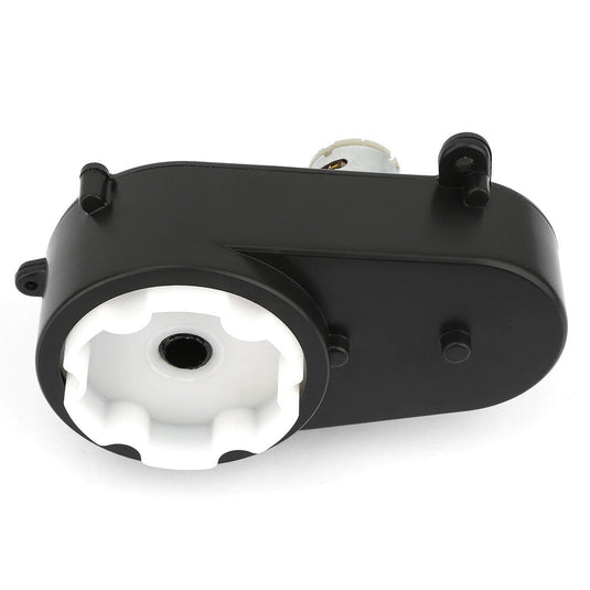 Electric Motor and Gearbox with Steering for Kids' Toy Cars