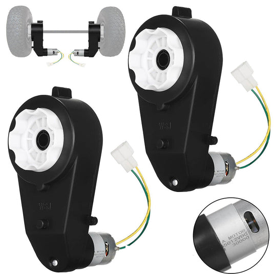 12V RS550 Electric Variable Speed Motorcycle Motor with Gearbox and Accessories Set